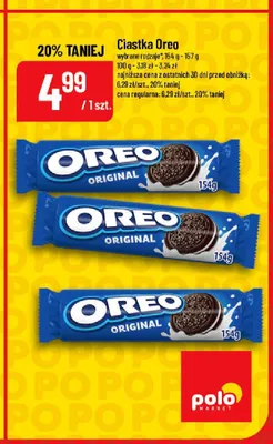 Ciastka Oreo Original promocja w POLOmarket