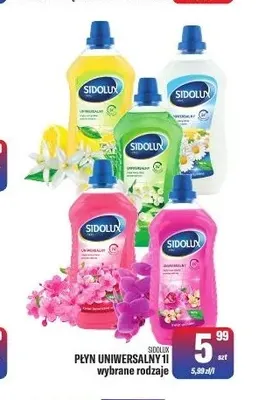 Płyn uniwersalny Sidolux promocja w Tomi Markt