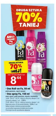 Deo spray Fa pink passion promocja w Twój Market