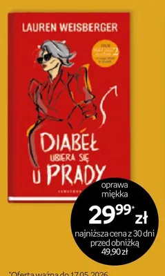 Książka Diabeł ubiera się u Prady Lauren Weisberger oprawa miękka Wydawnictwo Albatros promocja w Empik