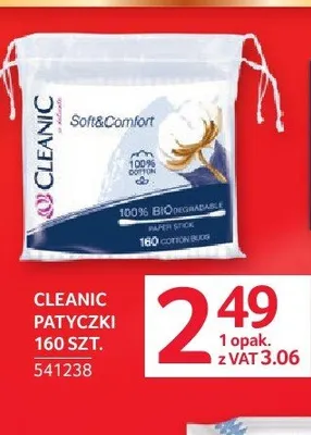 Patyczki CLEANIC promocja w Selgros