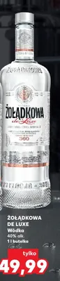 Wódka 40% alk. De Luxe 1 l promocja w Kaufland