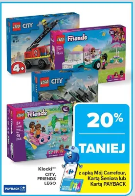 Klocki City, Friends promocja w Carrefour Market