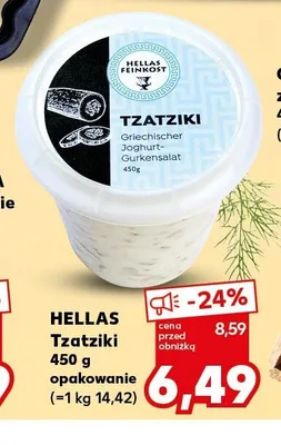 Tzatziki Hellas promocja w Kaufland