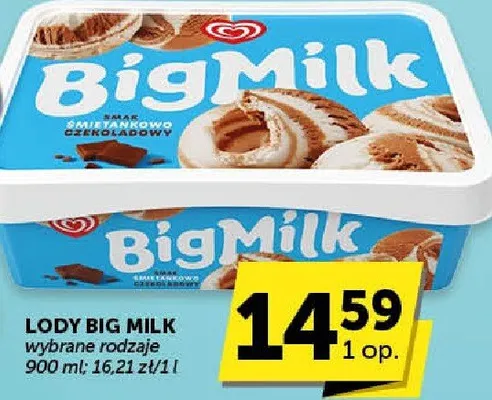 Lody wybrane rodzaje promocja w Euro Sklep