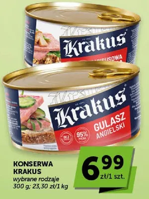 Konserwa wybrane rodzaje promocja w Euro Sklep