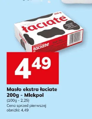 Masło ekstra łaciate promocja w Hitpol