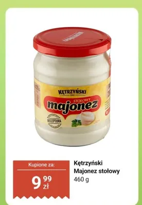 Majonez stołowy promocja w Dino