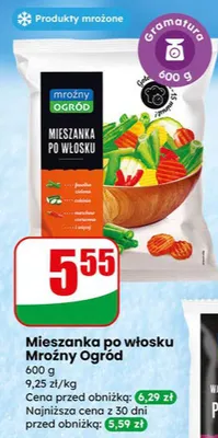 Mieszanka po włosku Mrożny Ogród promocja w Dino