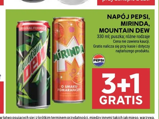 Napój gazowany Pepsi promocja w Stokrotka