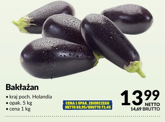 Bakłażan promocja w Makro