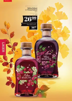 Likier Malina Babuni promocja w POLOmarket