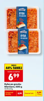 Ryba po grecku Marinero promocja w Biedronka