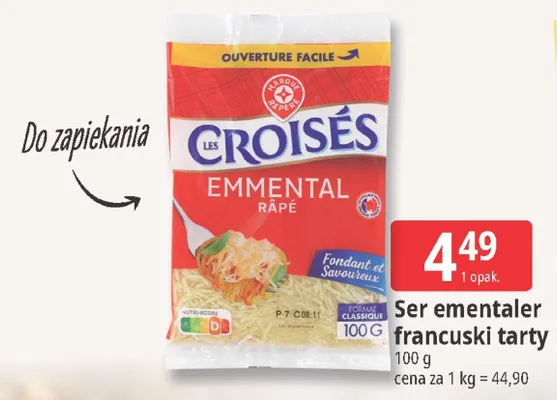 Ser ementaler francuski tarty promocja w Leclerc