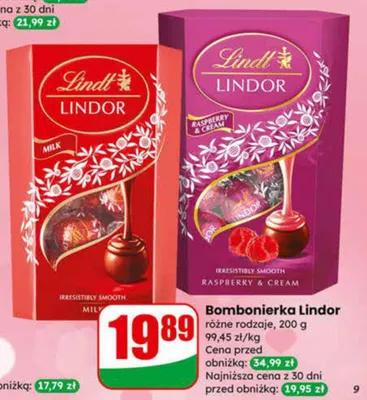 Bombonierka różne rodzaje promocja w Dino