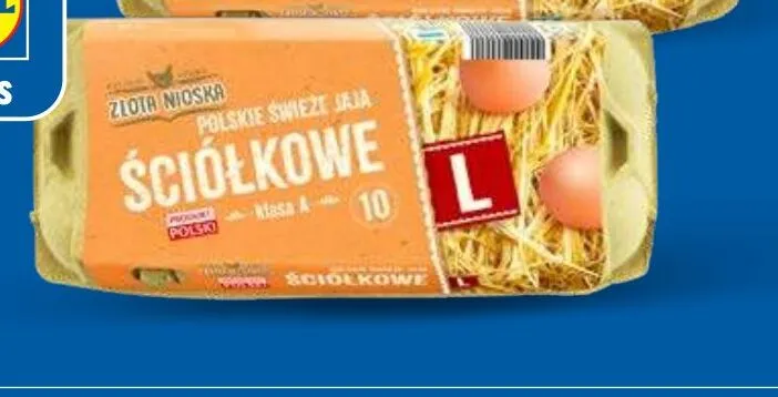 Jaja ściółkowe rozmiar L promocja w Lidl