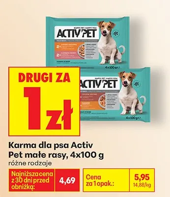 Karma dla psa małe rasy różne rodzaje promocja w Biedronka