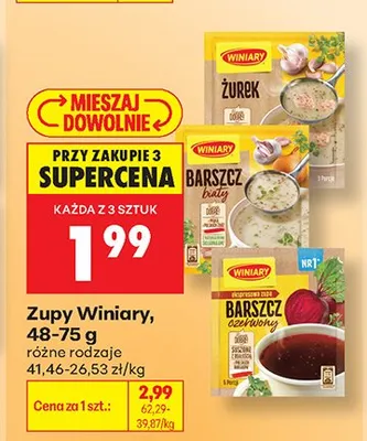 Zupy Winiary promocja w Biedronka