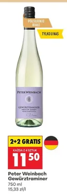 Wino Gewürztraminer 2+2 GRATIS promocja w Biedronka