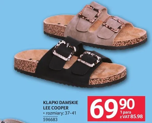Klapki damskie Lee Cooper promocja w Selgros