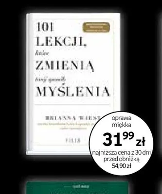 Książka 101 lekcji, które zmienią twoje myślenia promocja w Empik