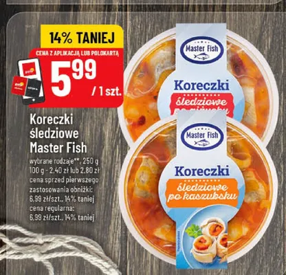 Koreczki śledziowe promocja w POLOmarket