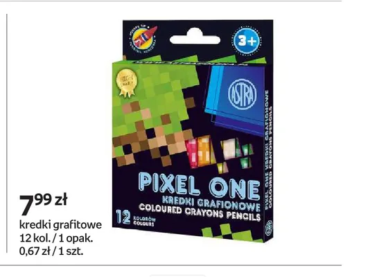 Kredki grafitowe Astra Pixel One promocja w Empik