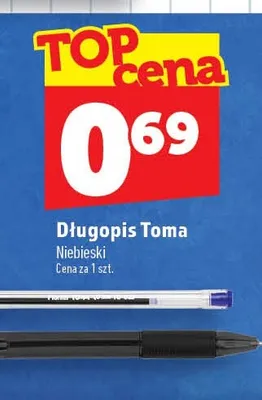 Długopis Toma Niebieski promocja w TOPAZ