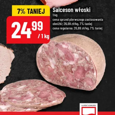 Salceson włoski promocja w POLOmarket