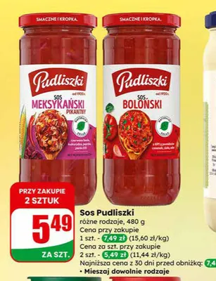 Sos meksykański pikantny promocja w Dino