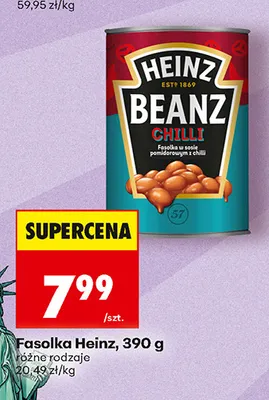Fasolka Heinz promocja w Biedronka