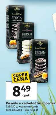 Pierniki w czekoladzie promocja w Auchan