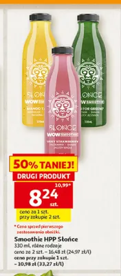 Smoothie HPP Słońce Mango Tango promocja w Auchan