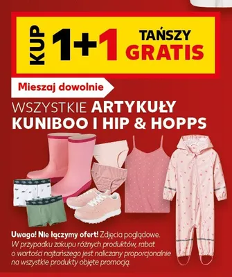 Artykuły Kuniboo i Hip & Hopps promocja w Kaufland