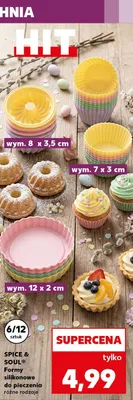 Formy silikonowe do pieczenia, różne rodzaje i wymiary promocja w Kaufland