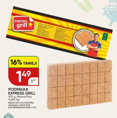 Podpałka Express Grill promocja w Chata Polska