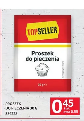 Proszek do pieczenia TOPSELLER promocja w Selgros