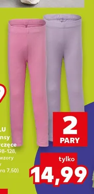 Legginsy dziewczęce Lupilu 2-pak promocja w Kaufland