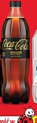 Napój gazowany Coca-Cola Zero Zero 1 l promocja w Biedronka