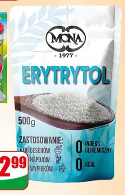 Erytrytol Mona promocja w Dino