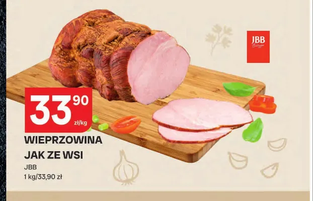 Wieprzowina jak ze wsi JBB promocja w Chorten