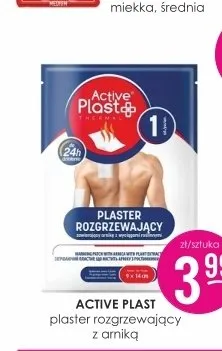 Plaster rozgrzewający Active Plast z arniką promocja w Drogerie Jasmin