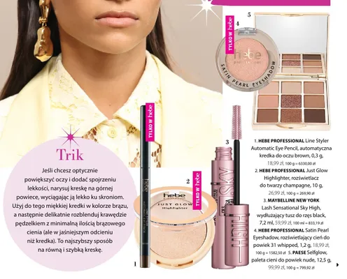 Tusz do rzęs wydłużający black Lash Sensational Sky High promocja w Hebe