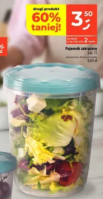 Pojemnik zakręcany 1 l promocja w Dealz