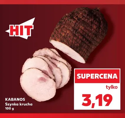 Szynka krucha Auchan promocja w Kaufland