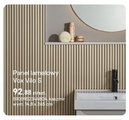 Panel lamelowy Vox Vilo S kaszmir promocja w Castorama