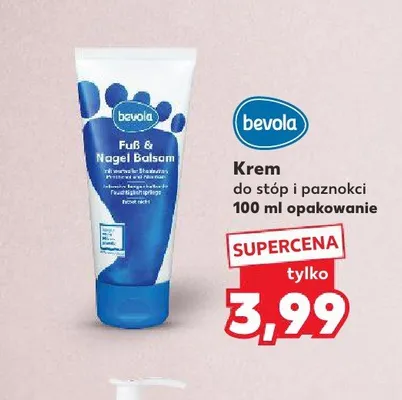 Krem do stóp i paznokci Bevola promocja w Kaufland
