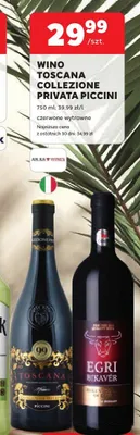 Wino Toscana Collezione Privata Piccini czerwone wytrawne promocja w Stokrotka