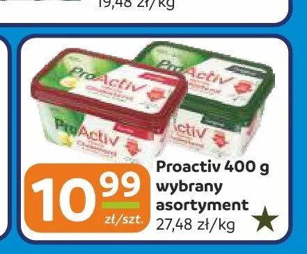 Margaryna Proactiv 400g promocja w Społem Częstochowa