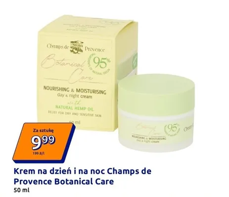 Krem na dzień i na noc Botanical Care promocja w Action